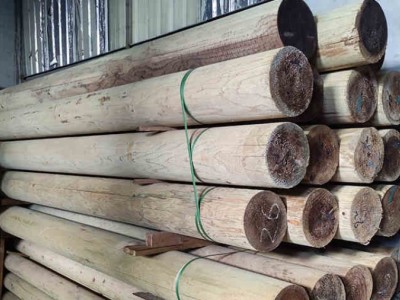 花旗松圆柱 古建筑材料 环保耐用 天