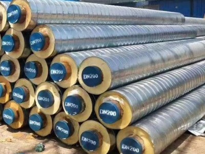 在线生产钢套钢保温管固定节和疏水